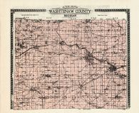 County Map, Washtenaw County 1915